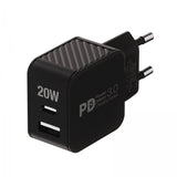 Vivanco Oplader 20W Dual Super Fast PD Charger Sort