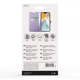 Vivanco iPhone 16e/17e Etui Classic Wallet Lavendel