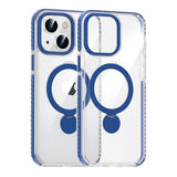 iPhone 15 Cover Ringholder MagSafe Blå