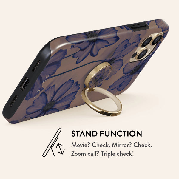 Burga Holder Mobilring Velvet Night