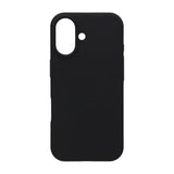 iPhone 17 Cover Flydende Silikone Sort