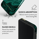 Burga Samsung Galaxy S24 FE Cover Tough Emerald Pool