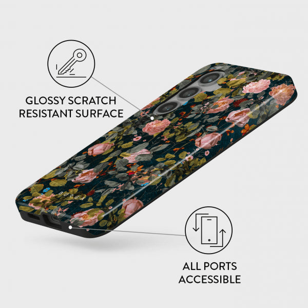 Burga Samsung Galaxy S24 Cover Tough Bloomy Garden