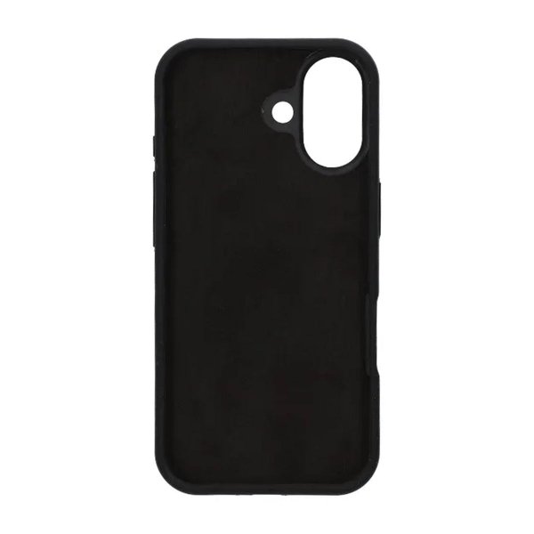 iPhone 17 Cover Flydende Silikone Sort