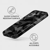 Burga Samsung Galaxy S24 FE Cover Tough Night Black Camo
