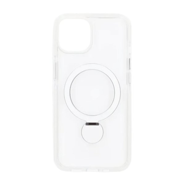 iPhone 15 Cover Ringholder MagSafe Transparent