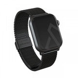 Burga Apple Watch 38/40/41/42mm Armbånd Mesh Elegance Sort