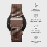 Burga Samsung Galaxy Watch 20mm Rem Mesh Elegance Roseguld
