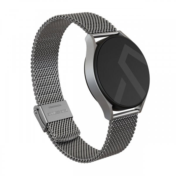 Burga Samsung Galaxy Watch 20mm Rem Mesh Elegance Sølv