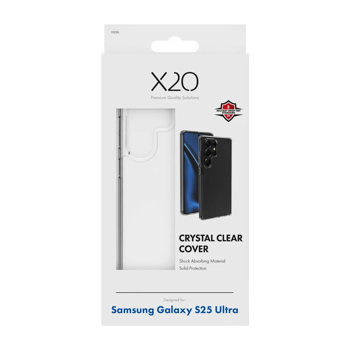 X2O Samsung Galaxy S25 Ultra Cover Crystal Clear Klar