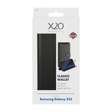 X2O Samsung Galaxy S25 Etui Classic Wallet Sort