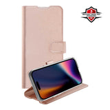 X2O iPhone 13/14/15 Etui Classic Wallet Roseguld