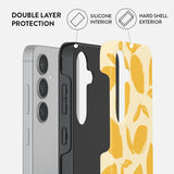 Burga Samsung Galaxy S24 Cover Tough Lemon Tart