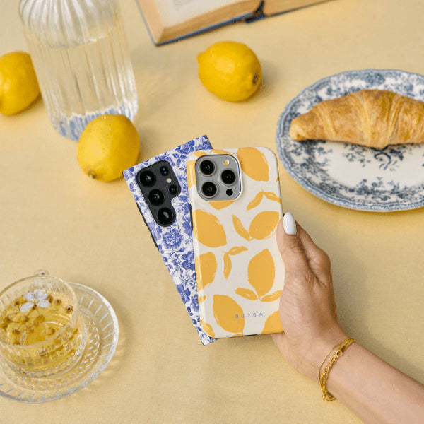 Burga Samsung Galaxy S24 Cover Tough Lemon Tart