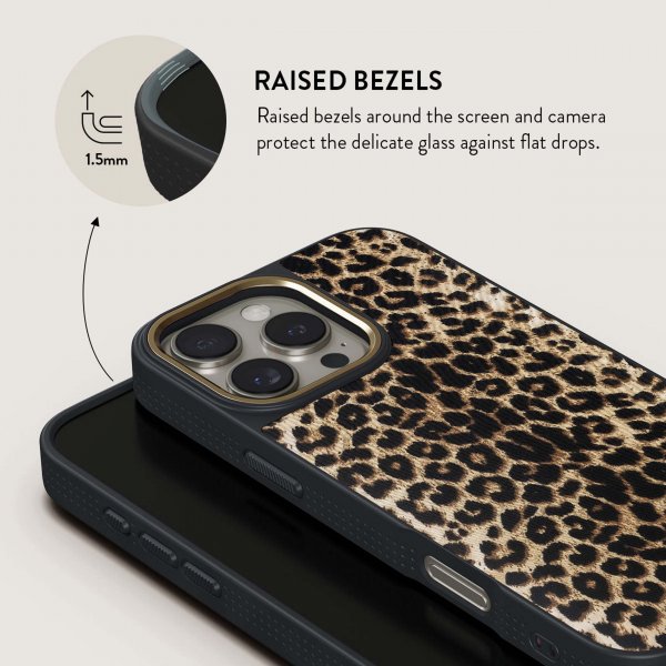 Burga iPhone 15 Pro Max Cover Elite Dark MagSafe Player