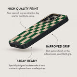 Burga iPhone 15 Pro Cover Elite Dark MagSafe Ivy League