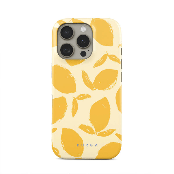 Burga iPhone 15 Pro Max Cover Tough MagSafe Lemon Tart
