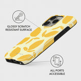 Burga iPhone 15 Pro Max Cover Tough MagSafe Lemon Tart