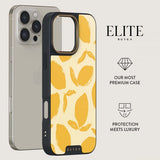 Burga iPhone 15 Pro Cover Elite Dark MagSafe Lemon Tart