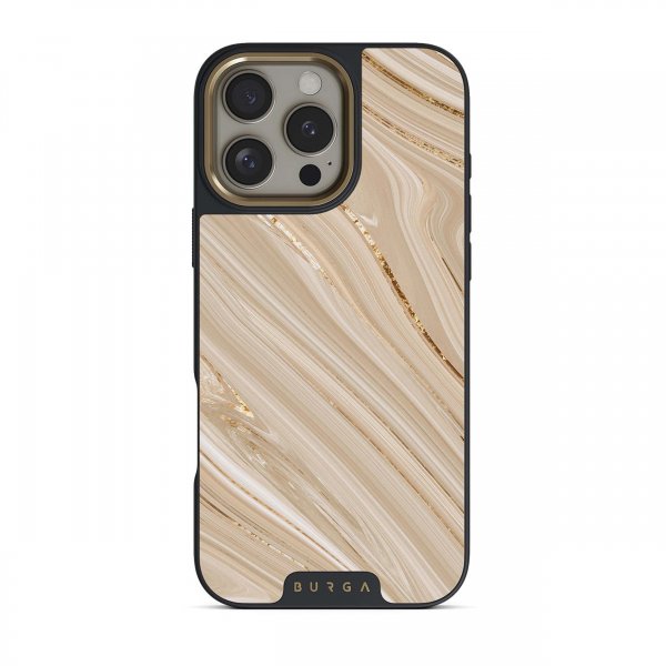 Burga iPhone 15 Pro Cover Elite Dark MagSafe Full Glam