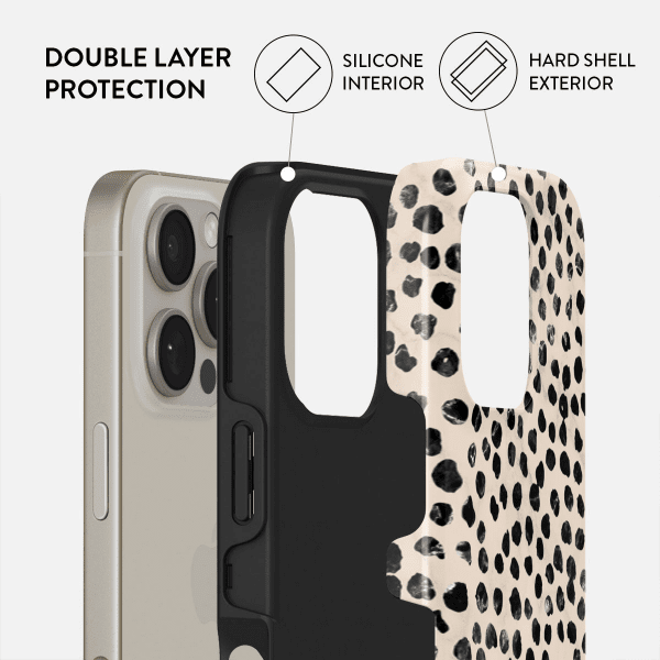 Burga iPhone 15 Cover Tough Almond Latte