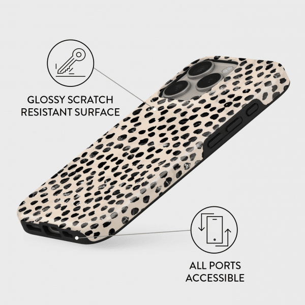 Burga iPhone 15 Cover Tough Almond Latte