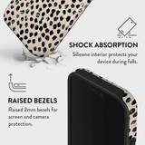 Burga iPhone 15 Cover Tough Almond Latte