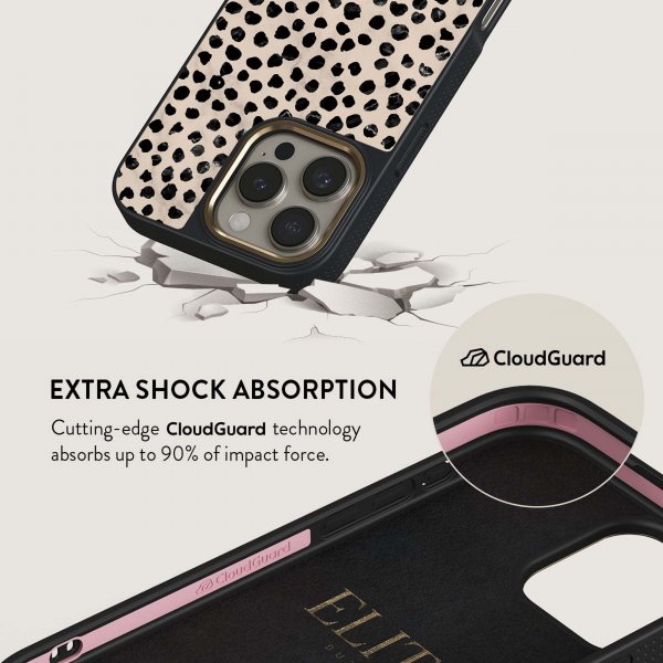 Burga iPhone 16 Pro Max Cover Elite Dark MagSafe Almond Latte