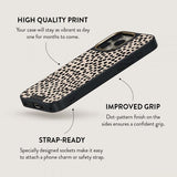 Burga iPhone 15 Pro Max Cover Elite Dark MagSafe Almond Latte
