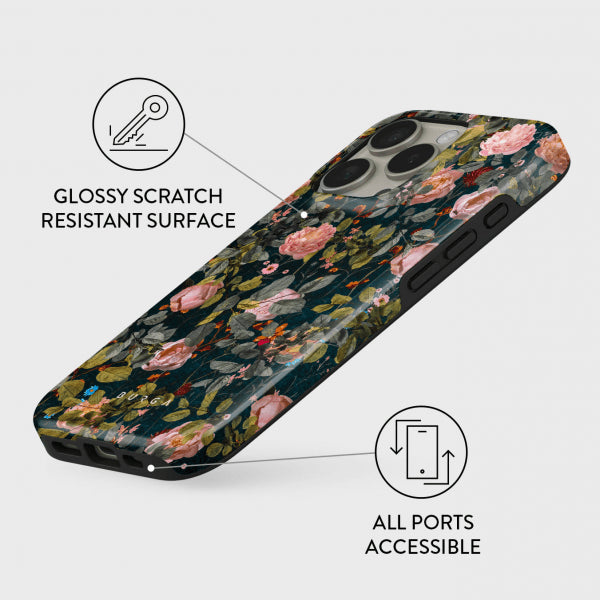 Burga iPhone 14 Cover Tough Bloomy Garden
