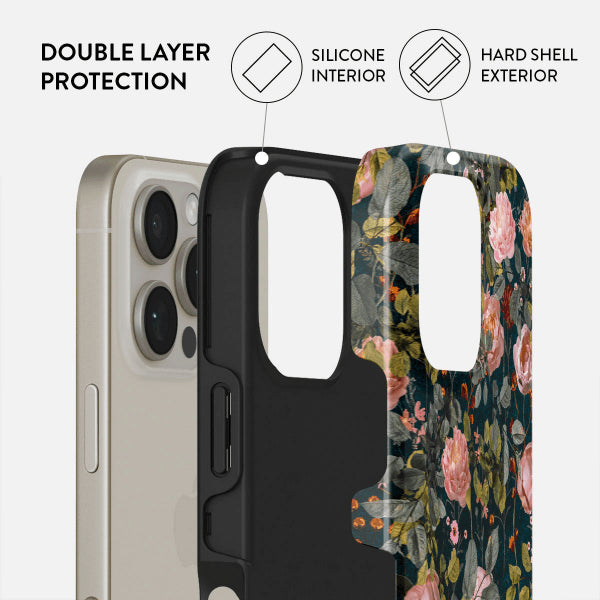 Burga iPhone 16 Cover Tough MagSafe Bloomy Garden