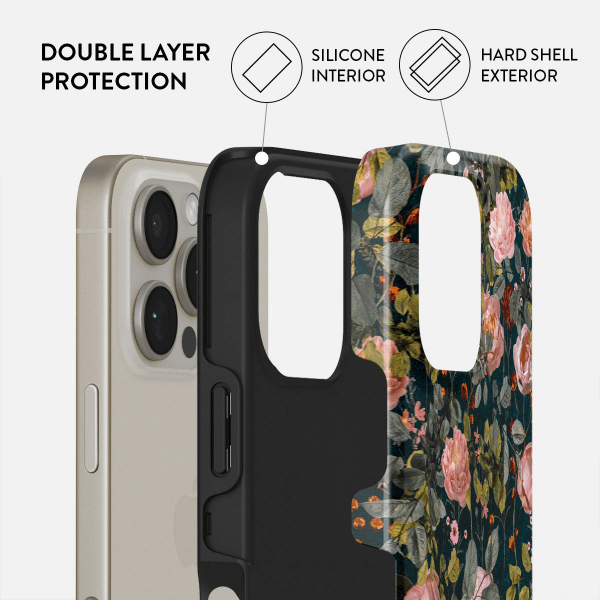 Burga iPhone 16 Pro Max Cover Tough MagSafe Bloomy Garden