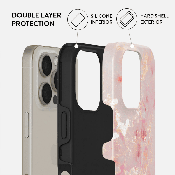 Burga iPhone 14 Cover Tough Golden Coral
