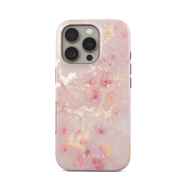 Burga iPhone 15 Cover Tough MagSafe Golden Coral