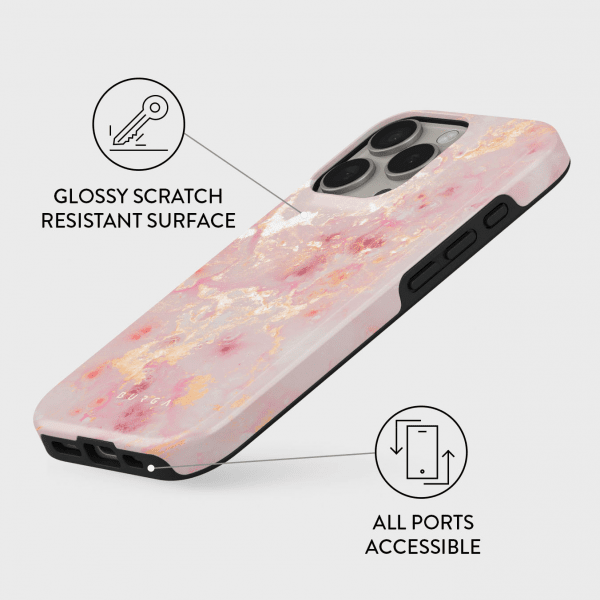 Burga iPhone 15 Pro Max Cover Tough MagSafe Golden Coral