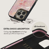 Burga iPhone 15 Pro Cover Elite Dark MagSafe Golden Coral