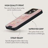 Burga iPhone 16 Plus Cover Elite Dark MagSafe Golden Coral