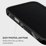 Burga iPhone 16 Plus Cover Tough MagSafe Night Black Camo