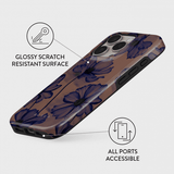 Burga iPhone 16 Cover Tough MagSafe Velvet Night