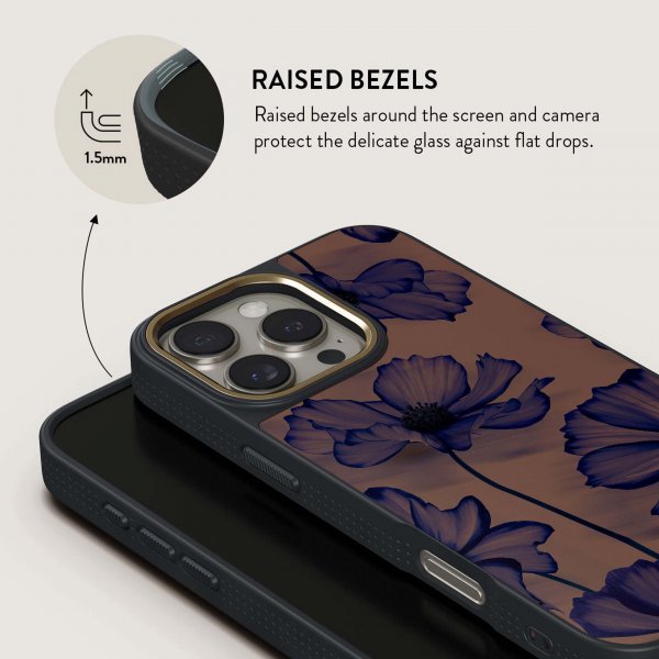 Burga iPhone 15 Pro Max Cover Elite Dark MagSafe Velvet Night