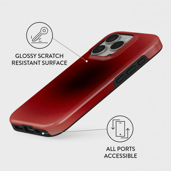Burga iPhone 15 Pro Cover Tough MagSafe No Talking