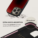 Burga iPhone 15 Pro Cover Elite Dark MagSafe No Talking