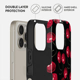Burga iPhone 15 Cover Tough MagSafe Cherrybomb