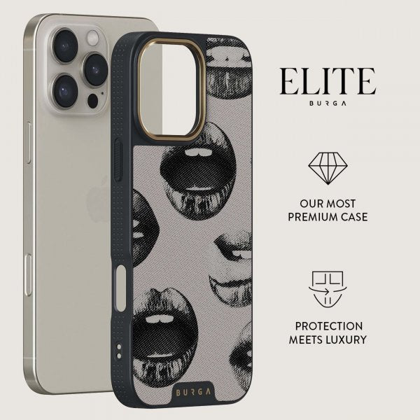 Burga iPhone 15 Plus Cover Elite Dark MagSafe Next Mistake