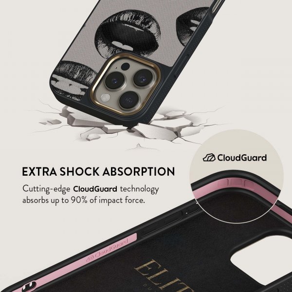 Burga iPhone 14 Cover Elite Dark MagSafe Next Mistake