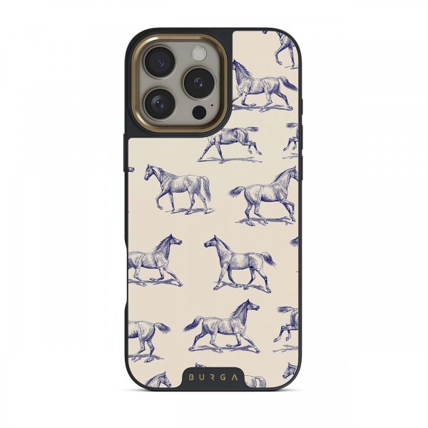 Burga iPhone 16 Cover Elite Dark MagSafe Derby Race