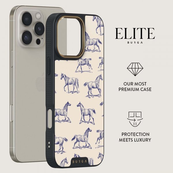 Burga iPhone 15 Cover Elite Dark MagSafe Derby Race