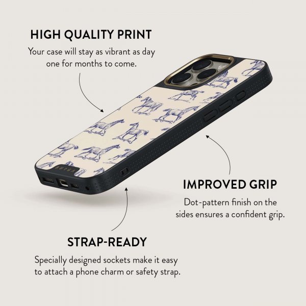 Burga iPhone 16 Plus Cover Elite Dark MagSafe Derby Race