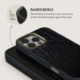 Burga iPhone 15 Pro Cover Elite Dark MagSafe Reaper's Touch
