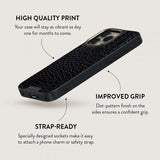 Burga iPhone 15 Pro Max Cover Elite Dark MagSafe Reaper's Touch